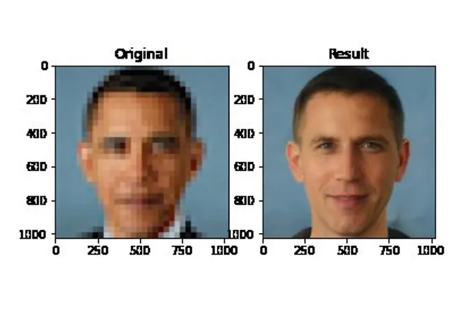 Ejemplo visual de sesgo o reconstrucción problemática en imágenes generadas por IA